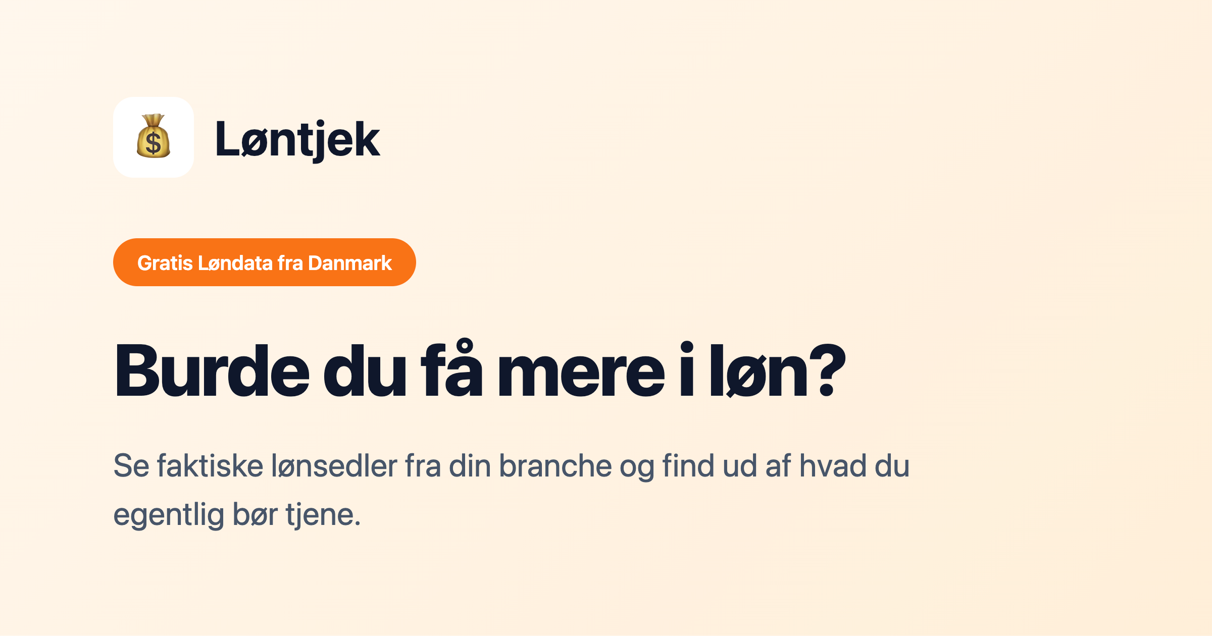 Løntjek
